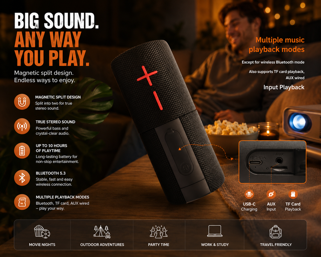 ScreenNest™ CinemaSound Duo Speaker