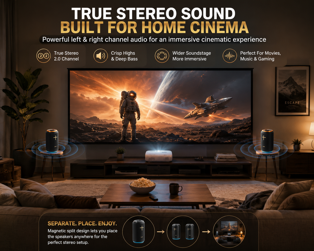 ScreenNest™ CinemaSound Duo Speaker