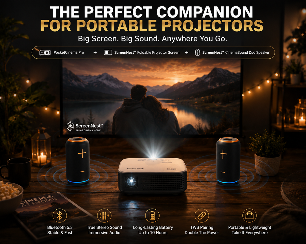 ScreenNest™ CinemaSound Duo Speaker